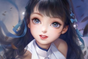 女孩插画